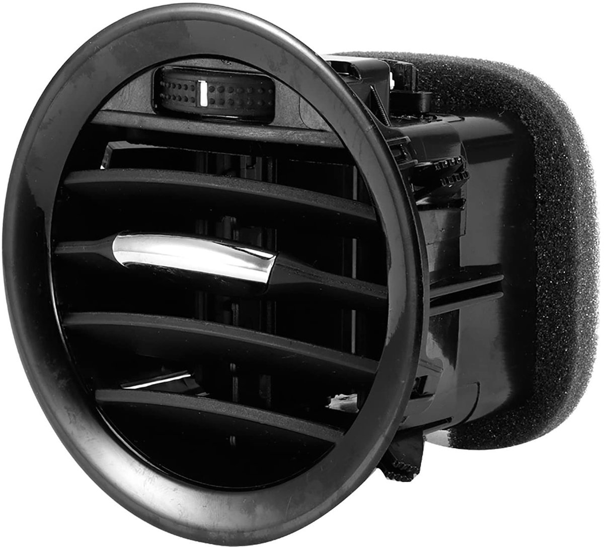 Dailygoods- Airco Vent - Compatibel met VAUXHALL CORSA D (2006-2014) - ABS - Zwart - 100% Nieuw - OEM 13203702/13365425 - Ventilatieopening