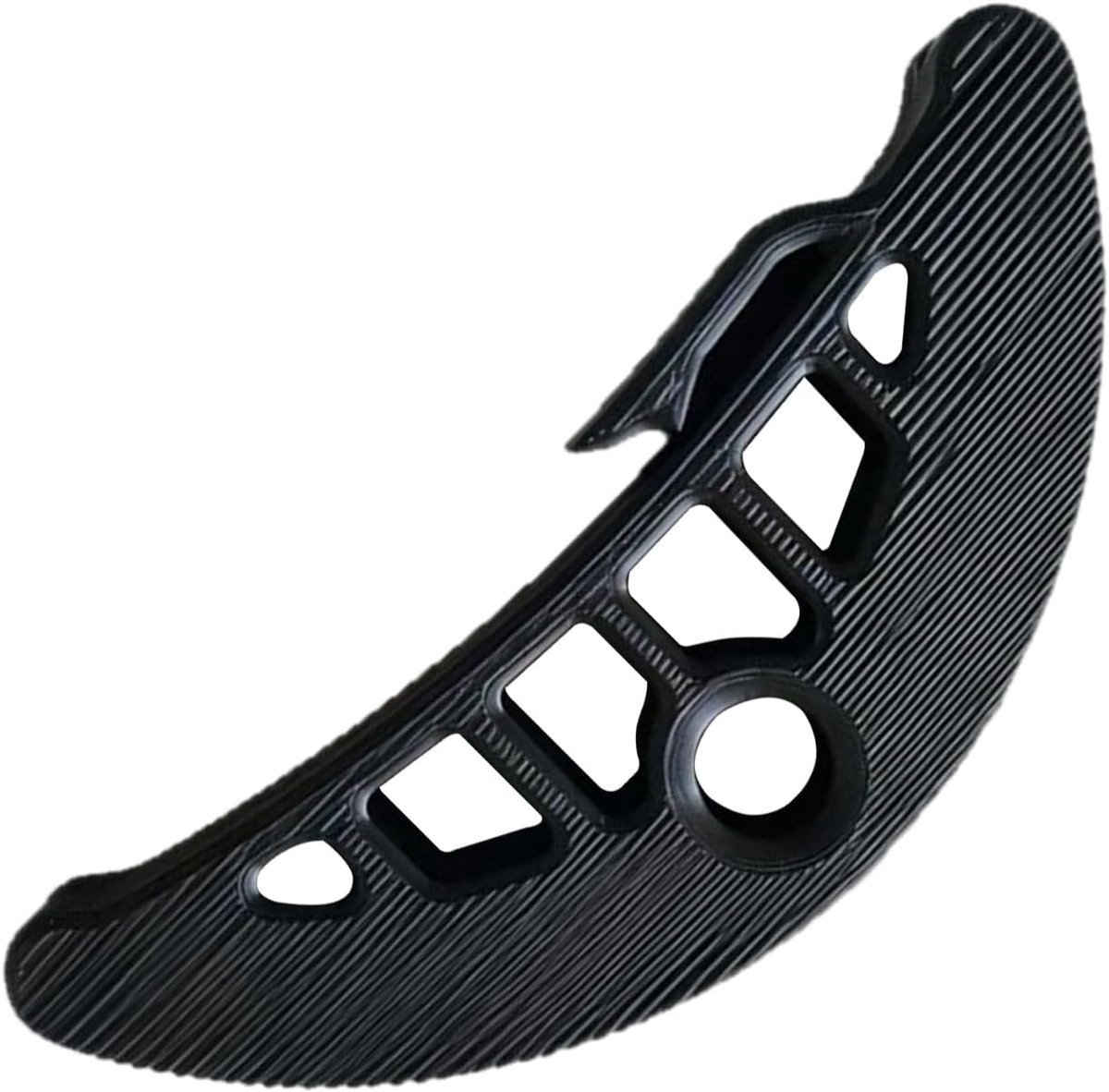 Zadelbrug Bevestigingsgereedschap - Brug Spreider - Buiten Zitten - Verbeterde Laadverdeling - 16 x 6 x 3 cm - Zwart
