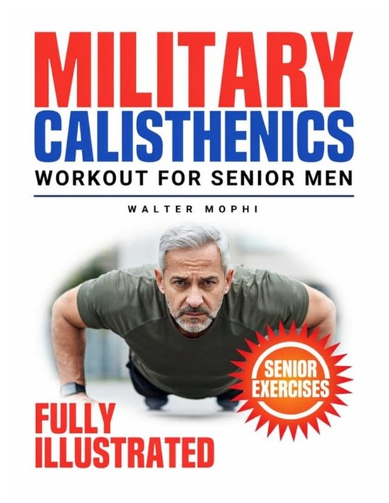 Military Calisthenics Workout for Senior Men - cover