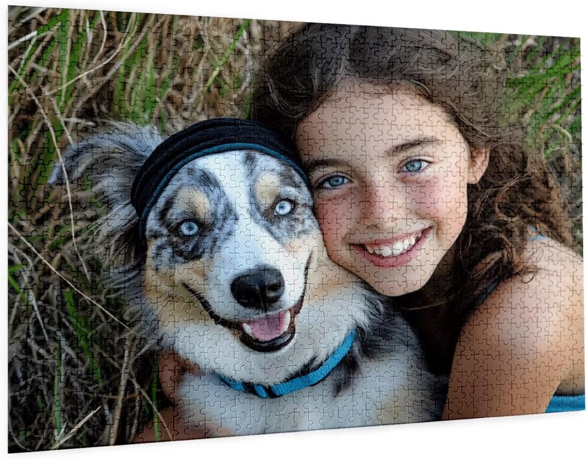 Gepersonaliseerde Puzzel - Foto Puzzel - Herinneringen Vieren - Uniek Cadeau Ontwerp - Tot 5000 Stukjes - Full Color