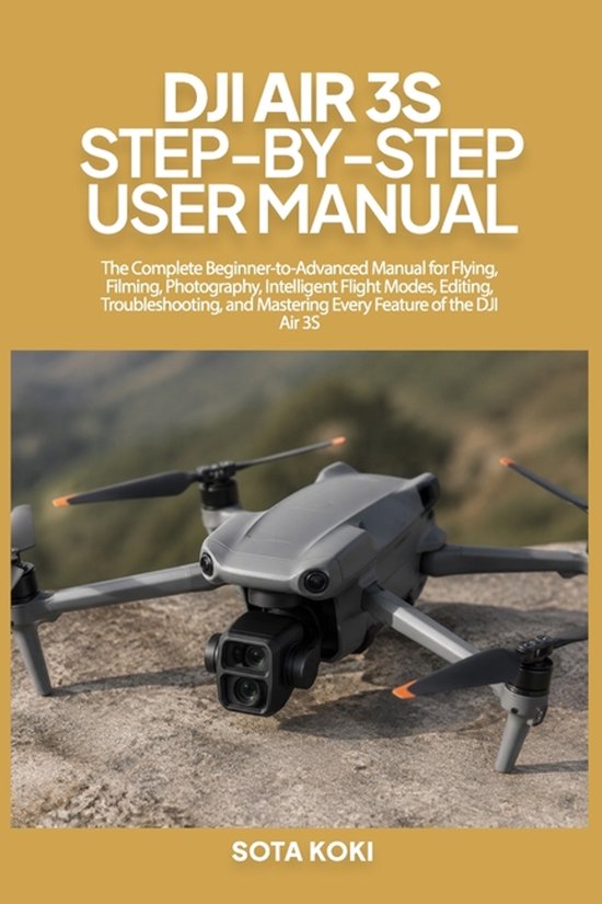 Dji Air 3s Step-By-Step User Manual - cover