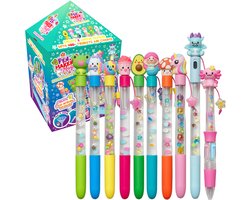 Pen Maker Magic - Deluxe : Mega Kit de stylos - Créez 10 stylos uniques avec des perles, des breloques et toutes sortes de figurines