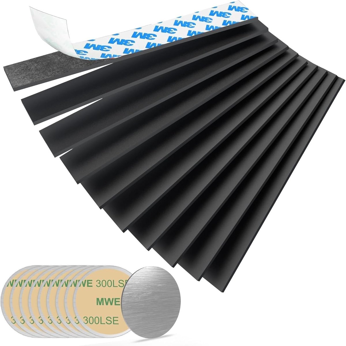 Magneetstrips - Zelfklevende Magnetische Band - Sterke Hechting - Eenvoudig te Snijden - Voor Thuis en Kantoor