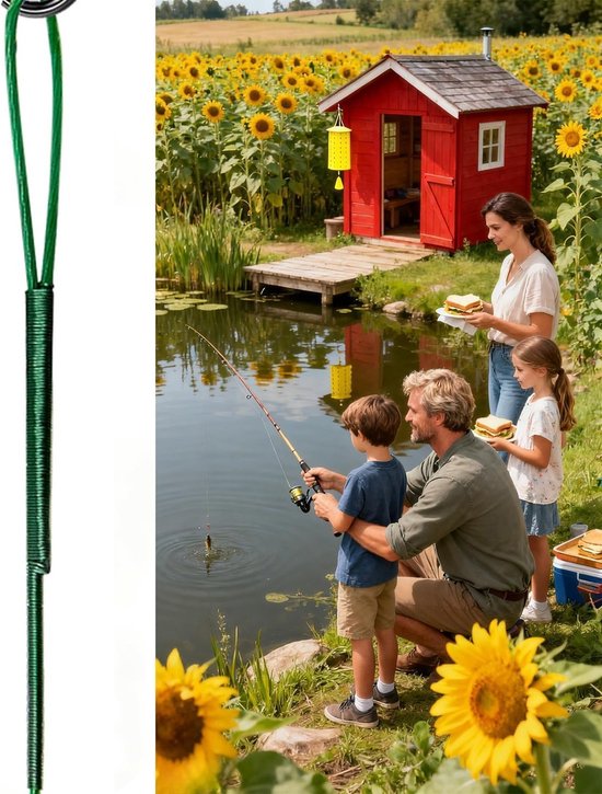 20 Stuks Stalen Haakjes voor Roofvisserij - Corrosiebestendige Pike Hooks voor Zoet en Zout Water — afbeelding 3