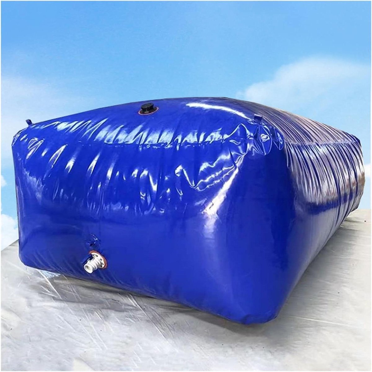 Waterzak - Waterreservoir Opvouwbaar - Water Opslag - Hoge Dichtheid PVC - 75 Liter - Blauw