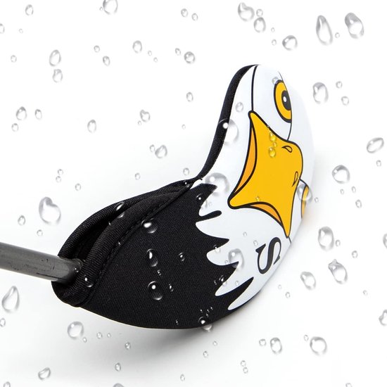 Golf Club Covers Waterdichte Golf Club Iron Cover Golf Iron Head Covers Golf Club Iron Headovers Wiggen Covers 10 stks/set Golf Hoofd Covers van GOLF — afbeelding 3