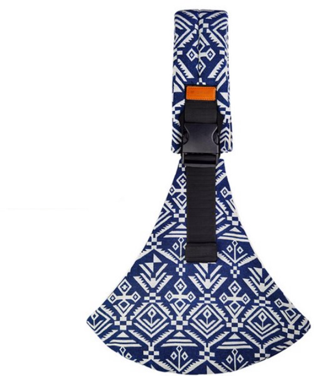 LuukyBB - Draagzak Peuter - Aztek Print - 2, 3, 4 jaar - 20 kilo - Zijwaarts Heup - Kinderdrager Kleuter - Zijkant Verstelbare Ergonomische Baby Drager Zijdrager Zij drager
