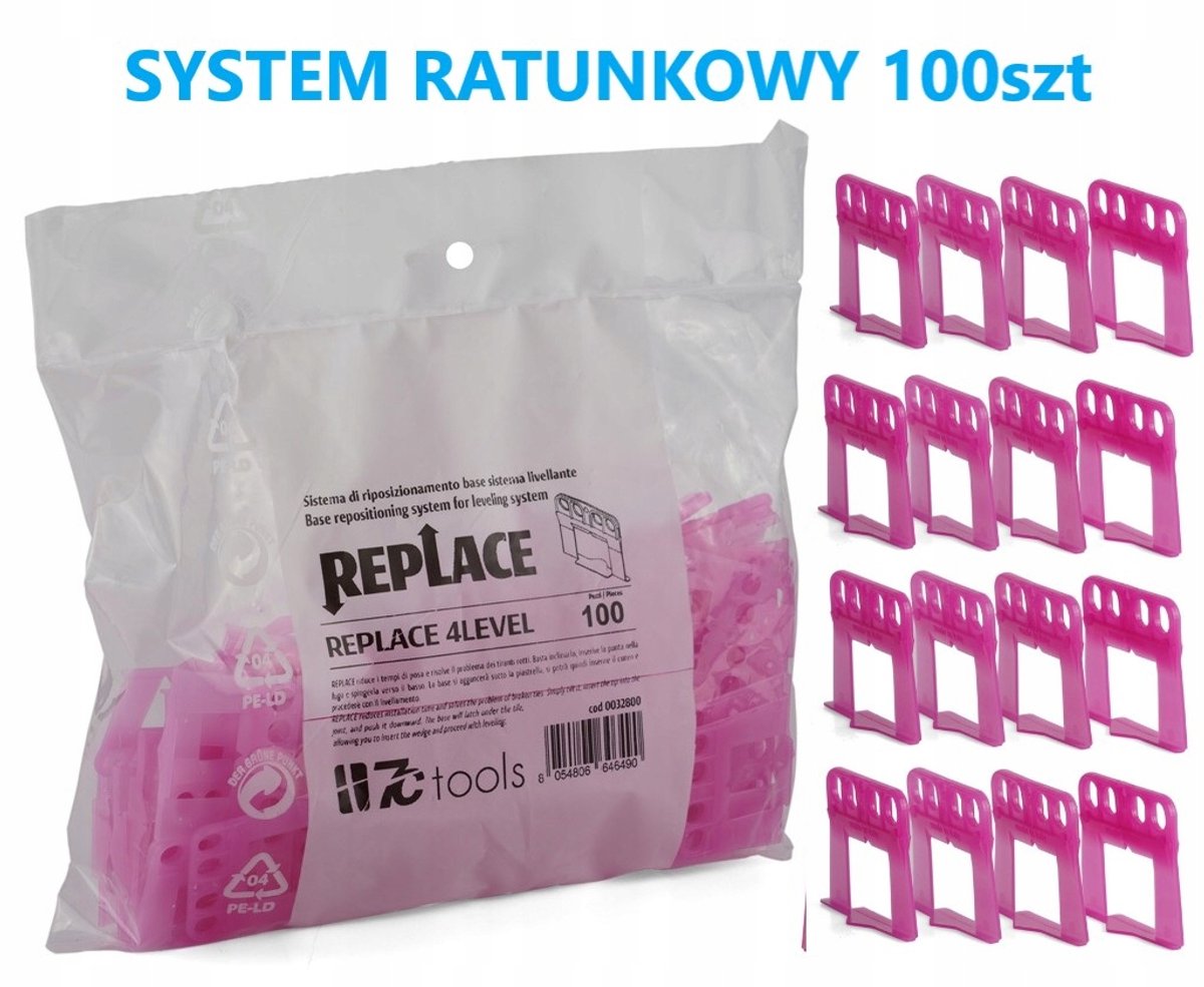 Merkloos Tegelnivelleringssysteem - 100 Stuks