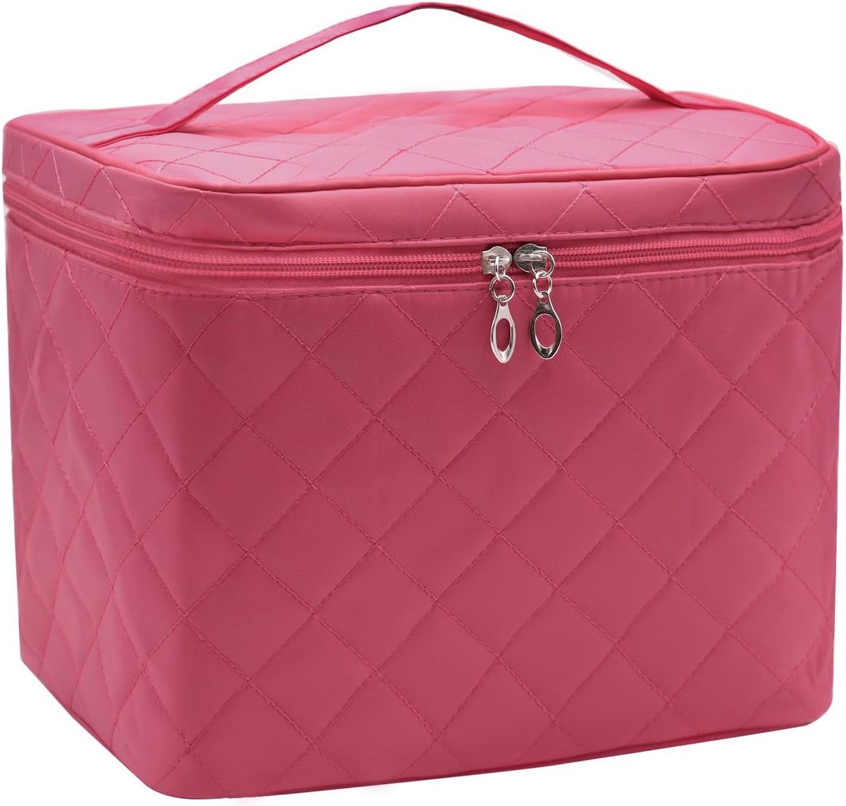 Grote make-uptas - Rood - 27,4 x 20,1 x 21 cm - Waterdichte Cosmetica Organizer - Voor Vrouwen en Meisjes