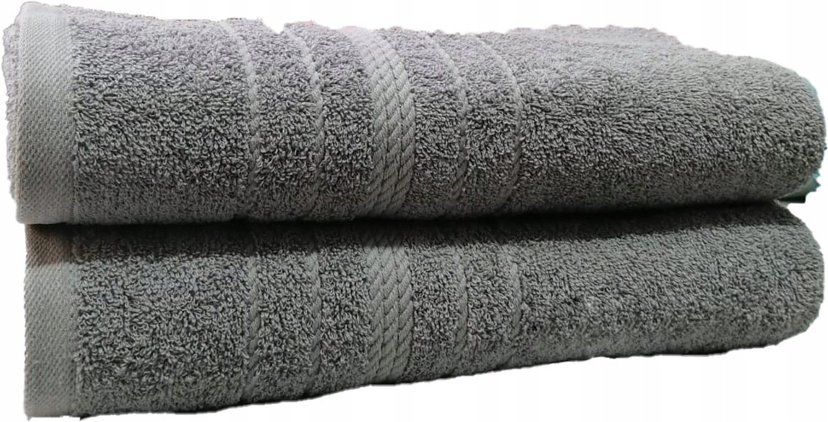 2x Luxe Katoenen Badhanddoeken 70x140 cm - Zacht & Absorberend