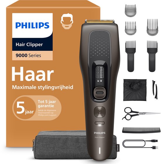 Philips Hair Clipper 9000 Series – Hc9721/15 Tondeuse Chrome