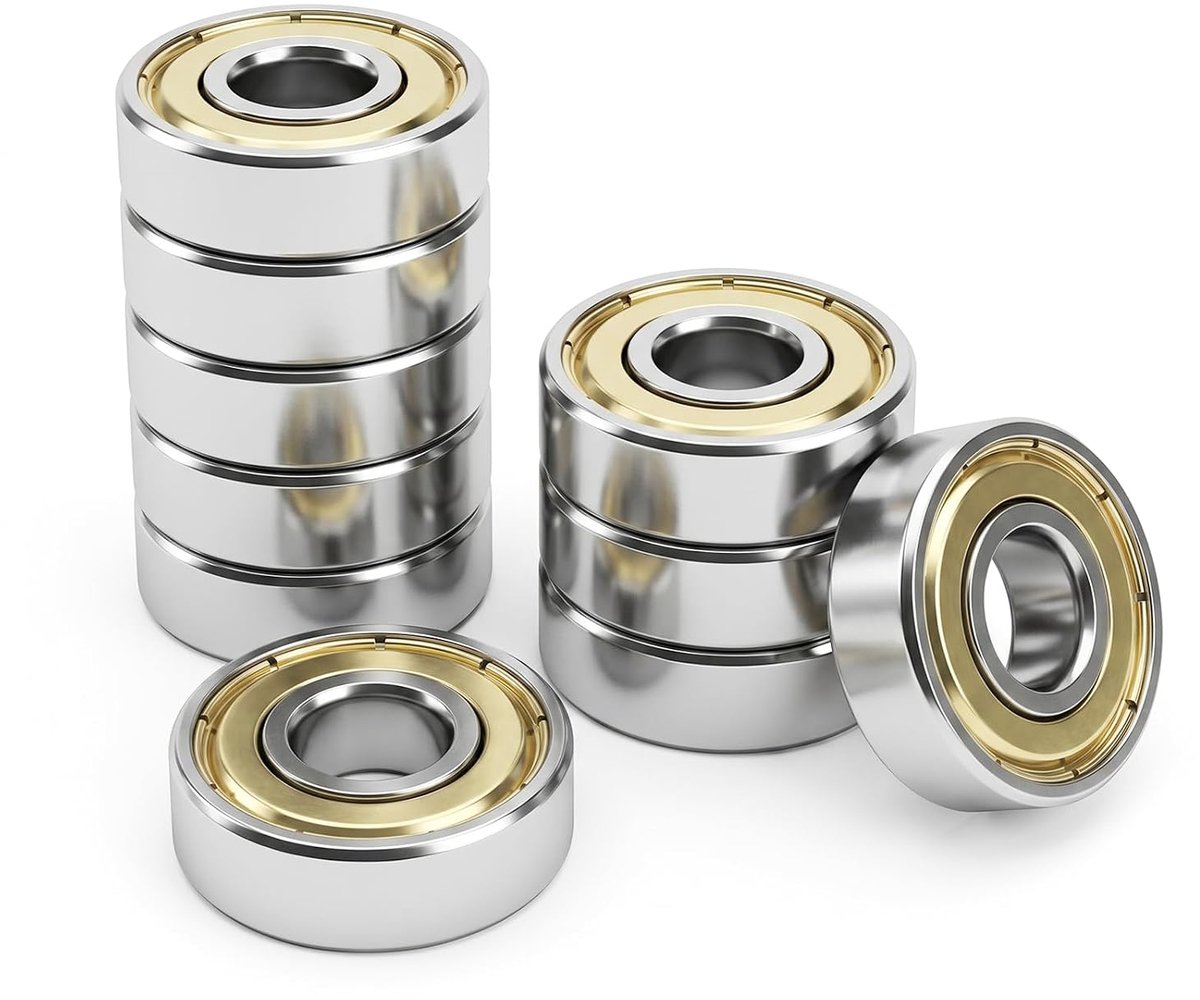 12pcs 608 ball bearings 608zz groove ball bearings - ShopVlot
