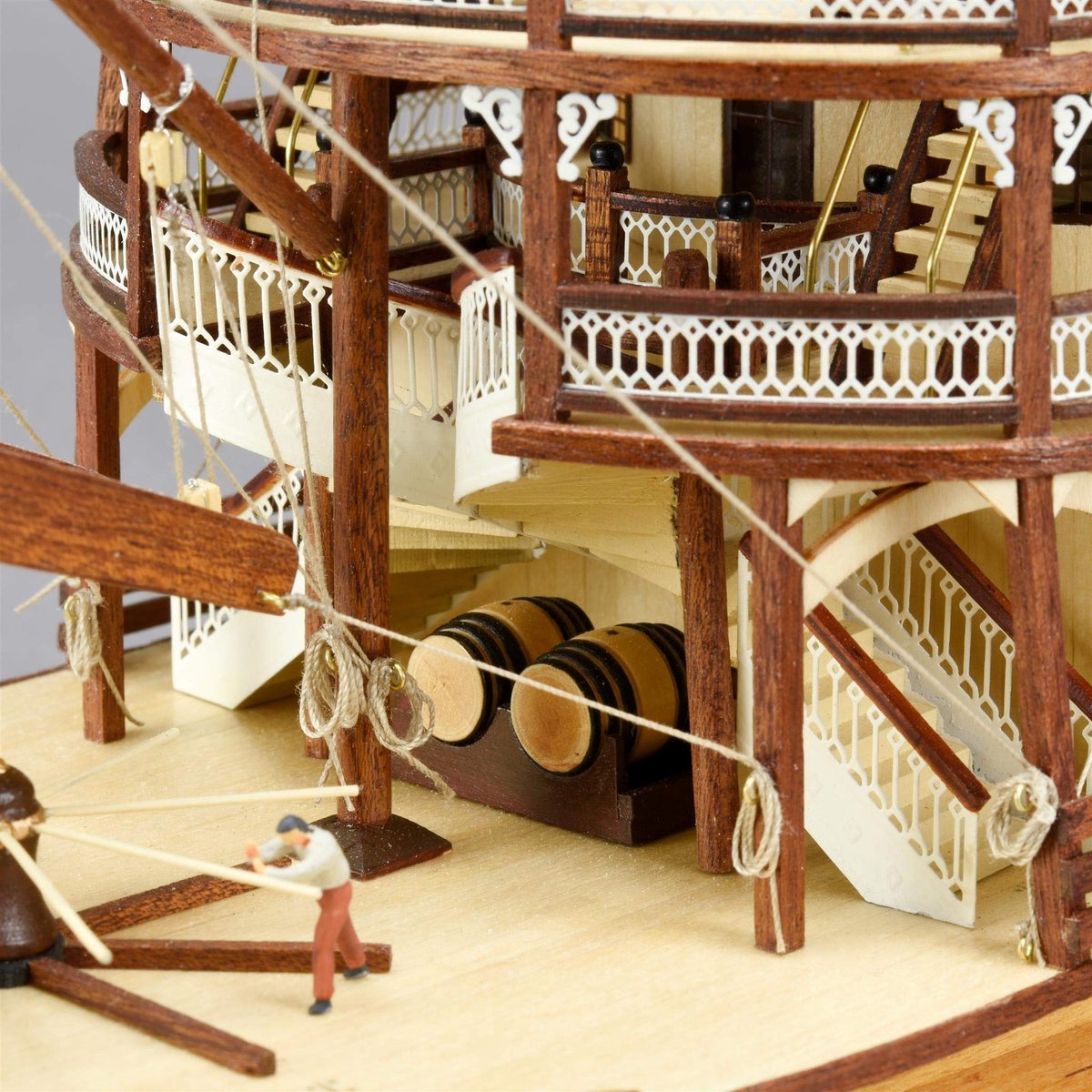 Artesanía Latina – Houten Scheepsmodel – Modelschip Amerikaans Stoomboot, King of the Mississippi - ShopVlot