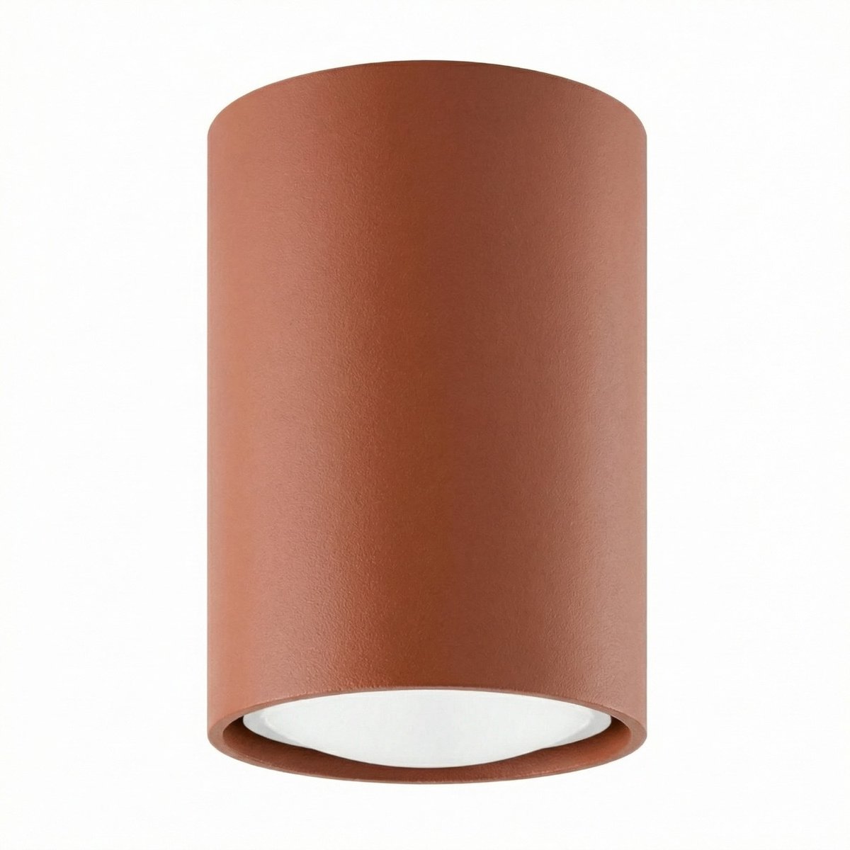 Sollux Lighting Plafondlamp LAGOS - GU10 - rode oker - staal - 6x6x10cm