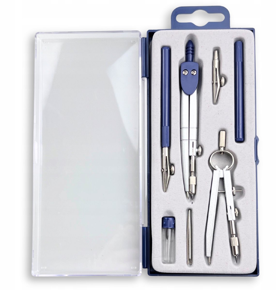 Geometrisch Teken- en Tekenmateriaal Set 7 Delen