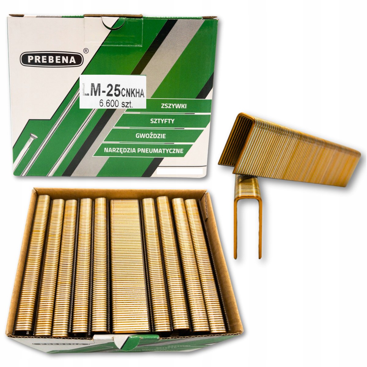Prebena LM-25 14/LM klinknagels, 25 mm, 6600 stuks
