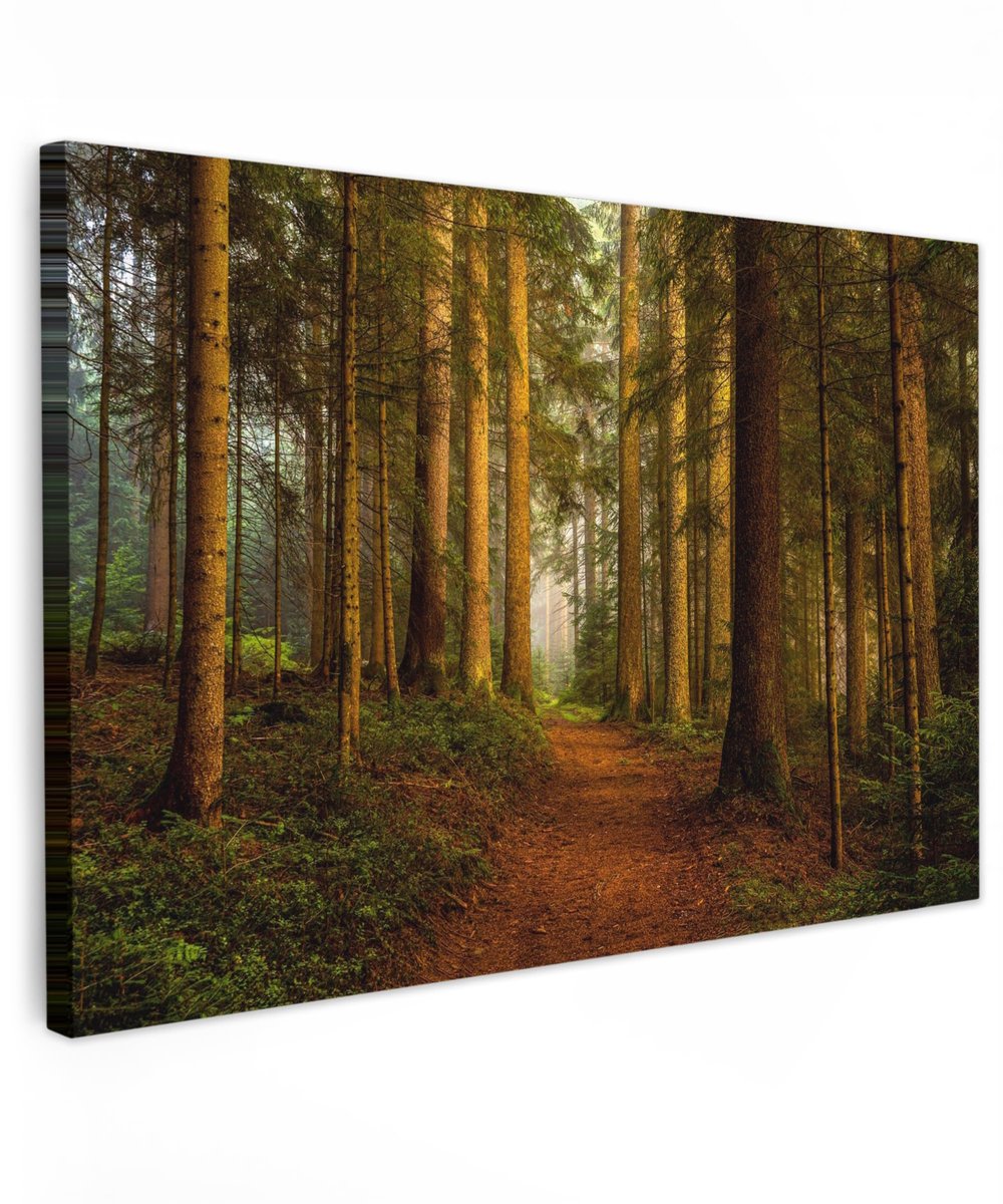 Famanu – Canvas schilderij voor kamerdecoratie, ideaal voor woonkamer en slaapkamer