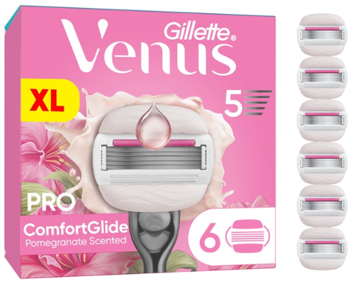 Gillette Venus scheermesjes Pro ComfortGlide 6 Stuks (8700216673938)