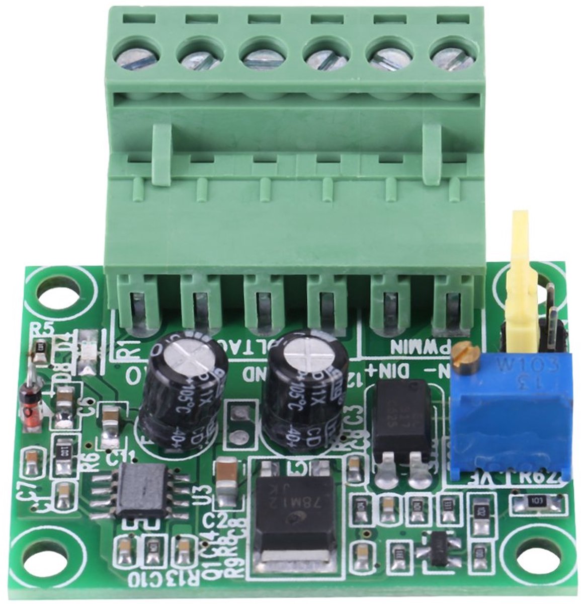 1-3KHZ 0-10V PWM To Voltage Module Digital Signal Voltage Converter PWM Digital To Analog Converter - ShopVlot