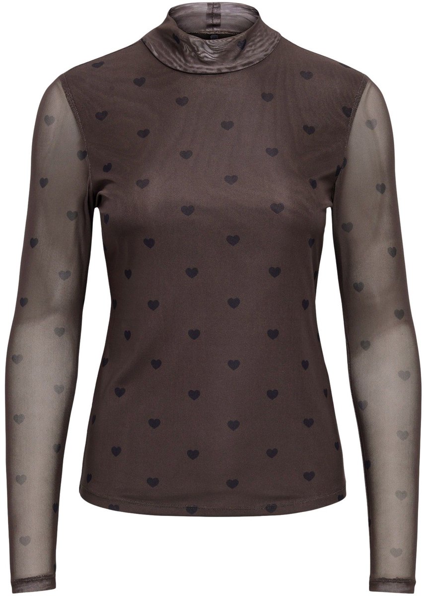 ONLY - ONLERICA MESH L/S TOP JRS Dames Top — cadeau in Cadeau-ideeën - foto 5