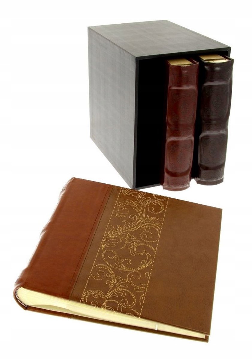Set van 3 Fotoalbums 10x15 cm - Leerlook - 600 Foto's
