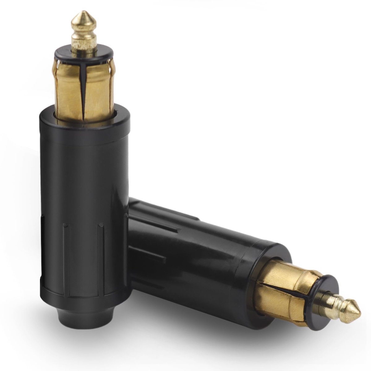 2 Stuks DIN Stekker 12V Adapter voor Zigarettenaansteker