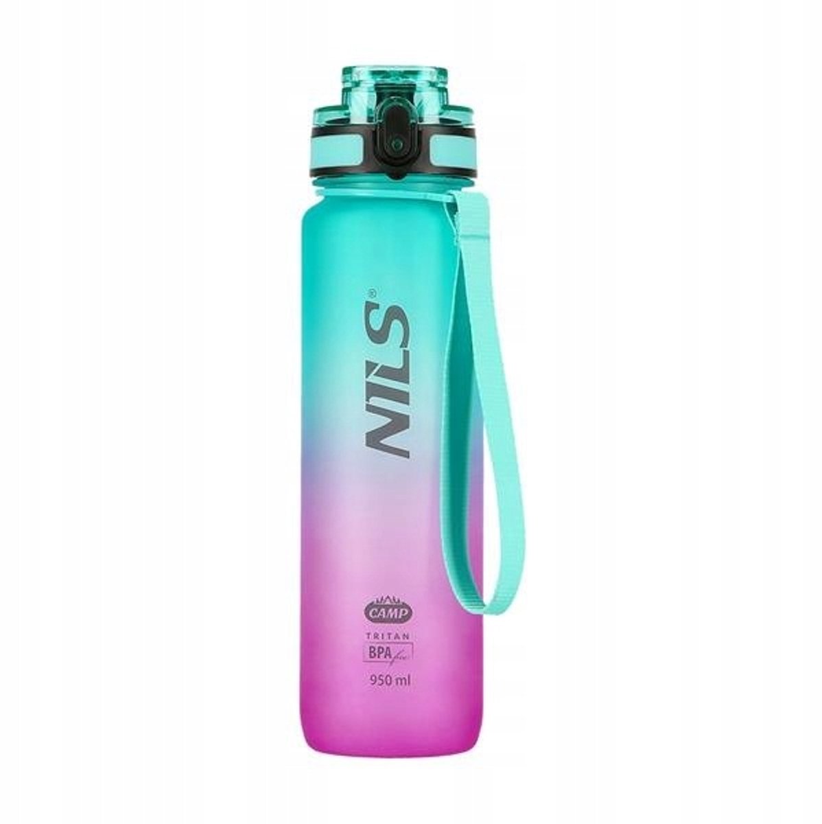 Nils Camp Tritan Bidon 950ml - Ideaal voor Sport, Werk & School