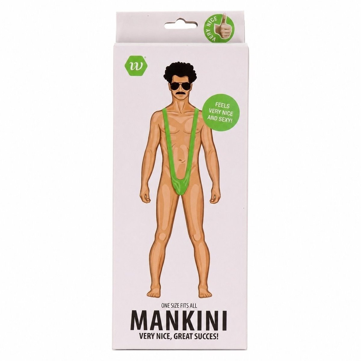 Mankini - Groen - One Size
