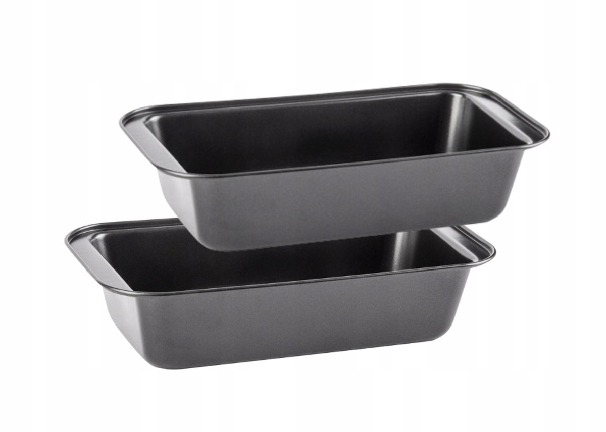 Berretti Brood- en Cakevorm Set (2 stuks) 27.5x15x6.5 cm