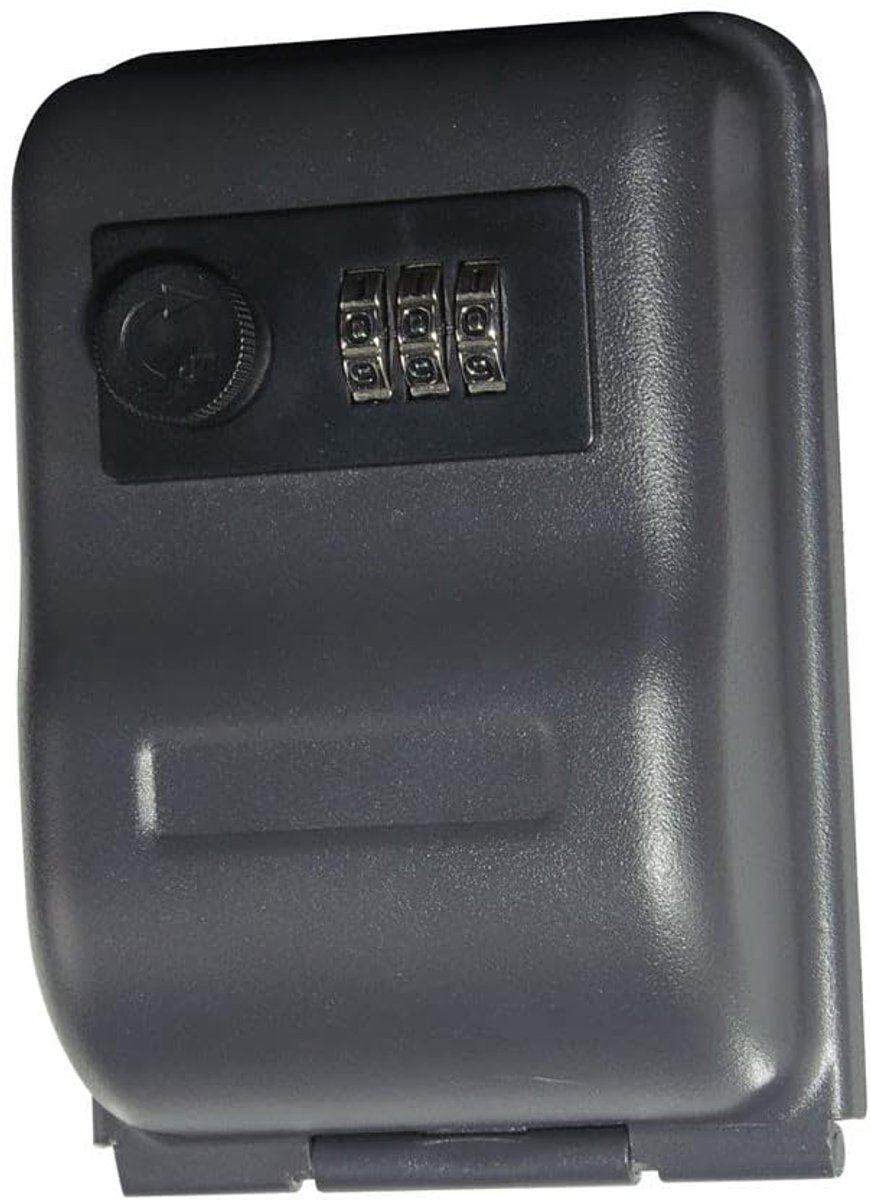 Key Safe with Combination Lock - Black - ShopVlot