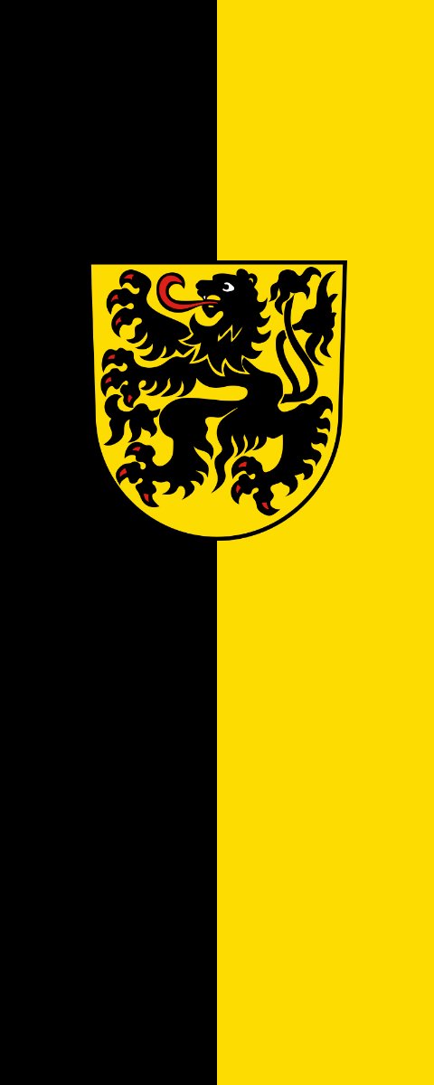 Vlag Leonberg 200x300cm
