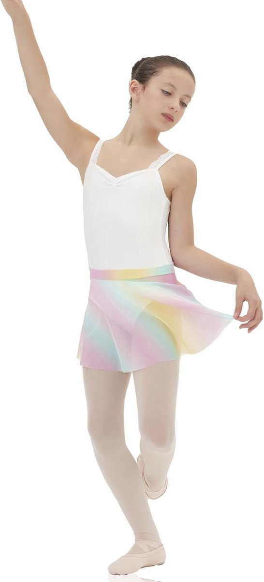 lace & tulles Balletkleding voor meisjes, comfortabele danskleding voor meisjes, ademende balletrok, balletrok voor - ShopVlot