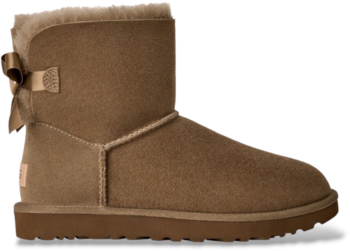 UGG Leren Mini Bailey Bow II laarzen