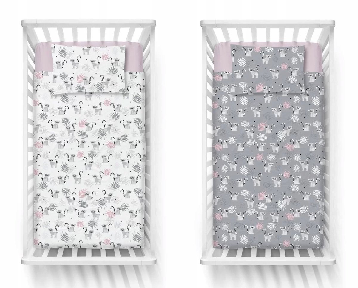 Kinderbeddengoed 100x135 Katoen 'Vrolijke Rakker' met Rits