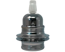 E27 Metal Lamp Holder Colour Metal with Washer for Lampshades, Thick Thread, E27 Thread for Lampshades, Easy Assembly - ShopVlot