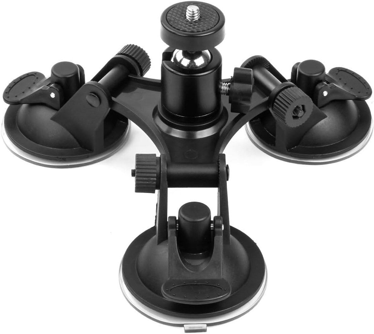 Camera zuignap houderset - drievoudige zuignappen - stevig en lichtgewicht - ideaal voor stabiliteit - ShopVlot