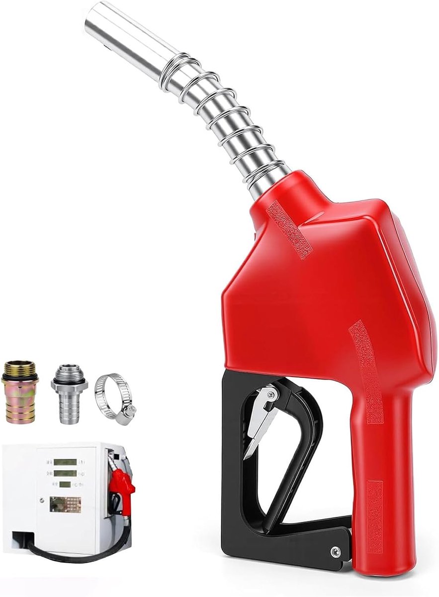 Automatisch dieselspuitpistool 3/4 inch - ergonomische handgreep - instelbare debietsnelheid - ShopVlot