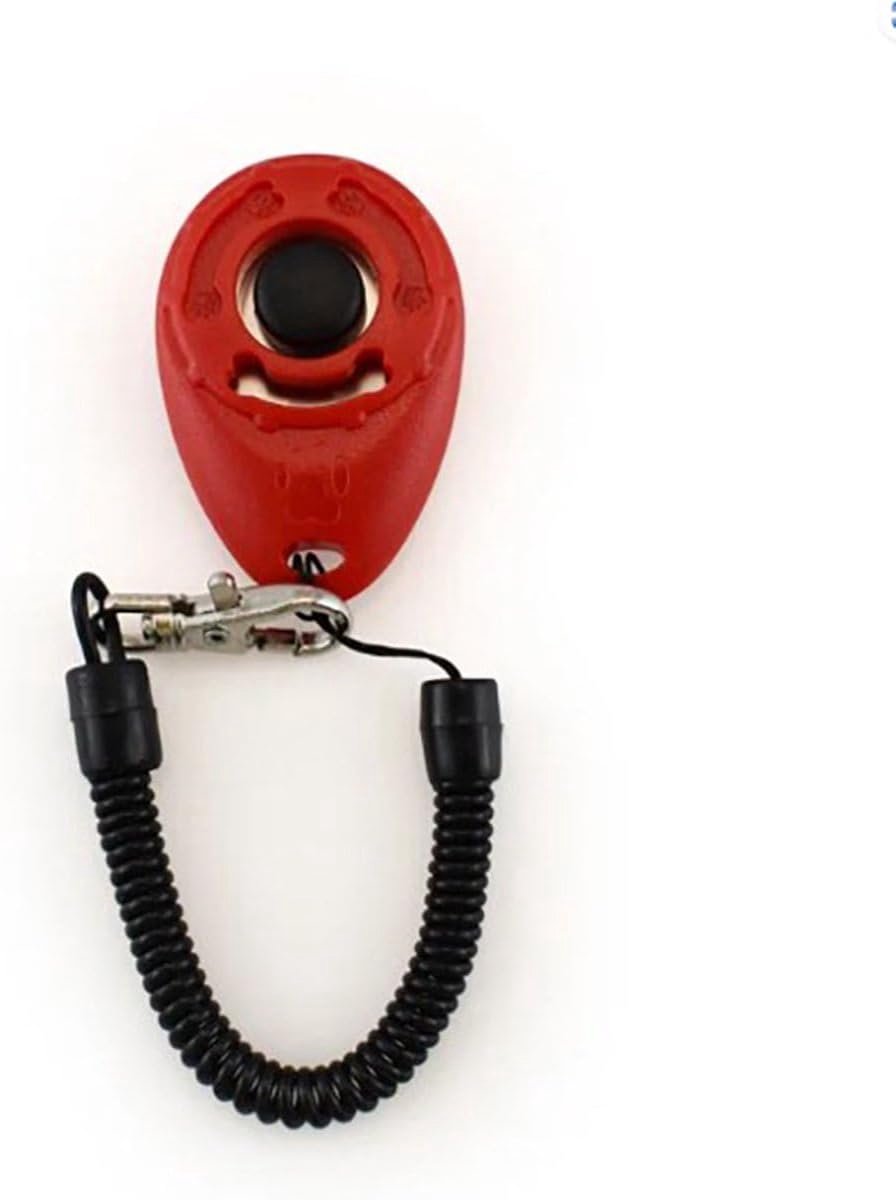 *** Click Click-Dog-Training Dogs-Training-With-Attachment-Red - from Heble *** - ShopVlot