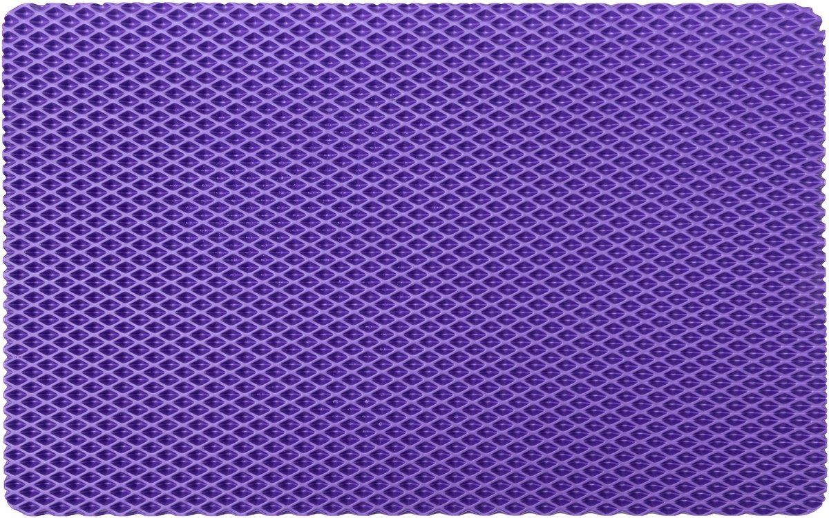 Fioletige Kattenbakmat EVA 90x60 cm - antislip & waterdicht