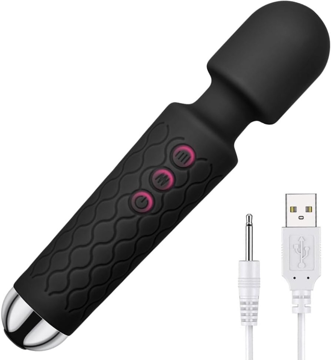 QUOVO® Vibromasseur Femme - Sex Toys Femme – Met 20 vibratiemodi en 8 Snelheden – Sex Toys Hommes – Discreet Verzonden – USB-Oplaadbaar - Zwart