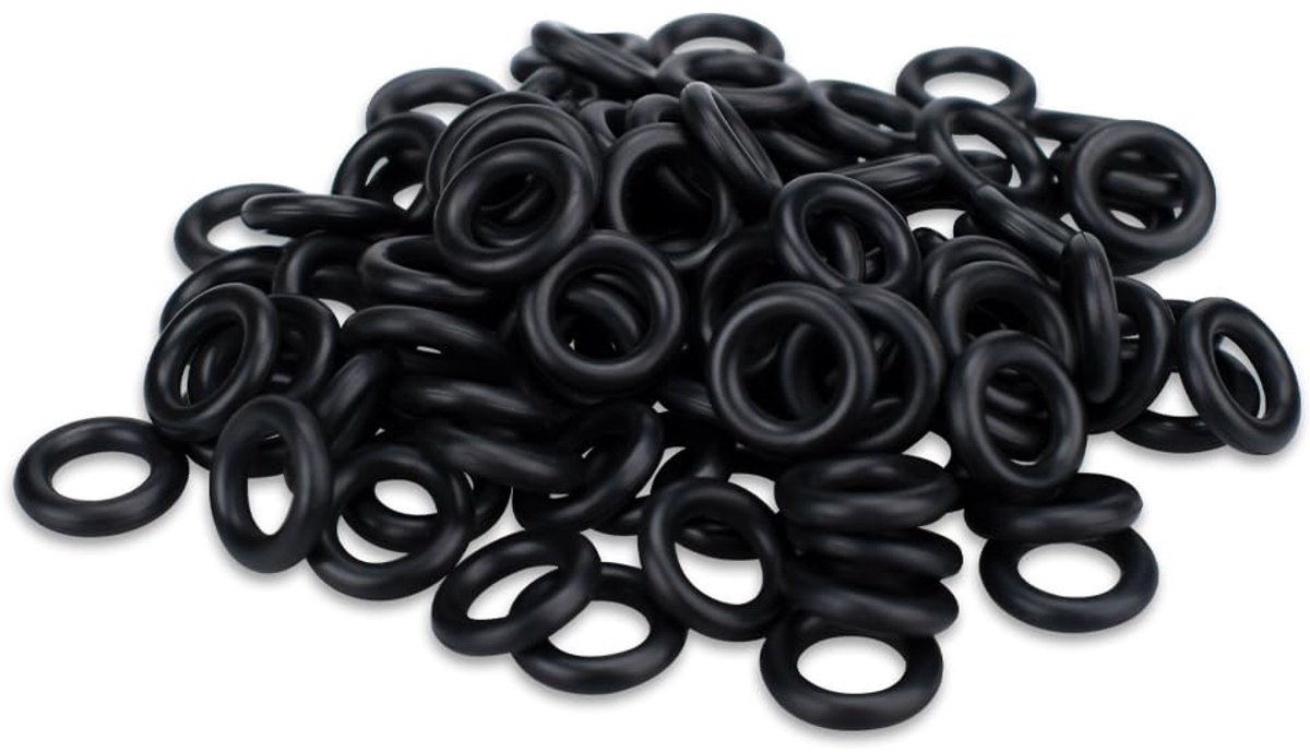 100pcs O-rings nitrile rubber, 9 * 1.9mm sealing O-rings for washing machine, faucet and plumbing in kitchen bathroom - ShopVlot