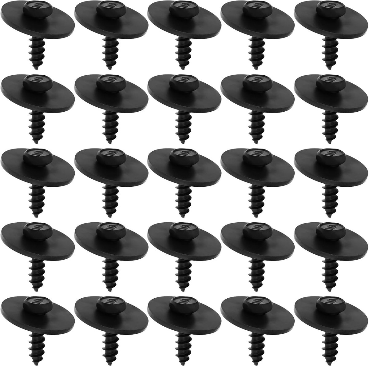 25 Pieces Car Clip Screw Retaining Pin 07147147555 07149126886 Compatible With Audi A4 A6 A8 - ShopVlot