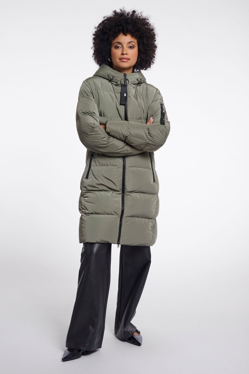 Rino & Pelle Jassen - Jade coat - Misty basil