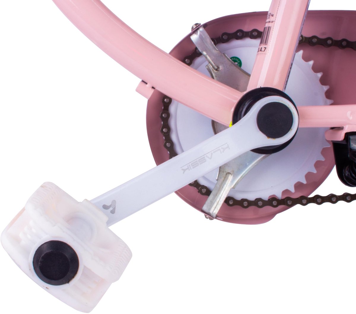SUN BABY Heart Bike Silver Moon meisjesfiets 20" zonder versnellingen - Roze - ShopVlot