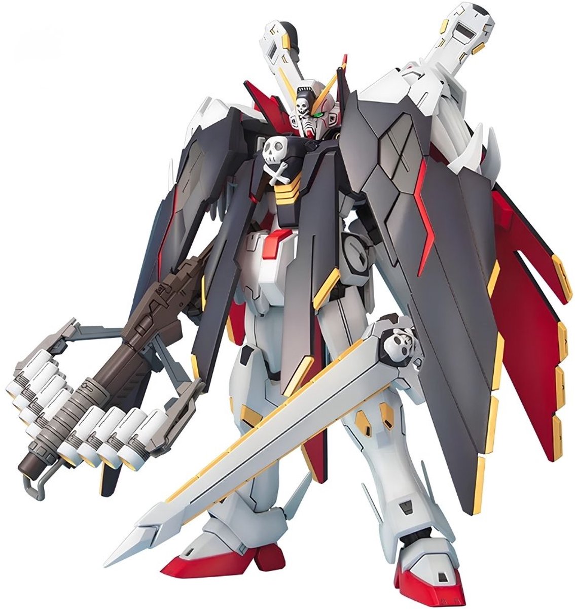 Decoratieve figuren Bandai MG 1/100 CROSSBONE GUNDAM X1 FULL CLOTH BL Plastic Hguc Gundam