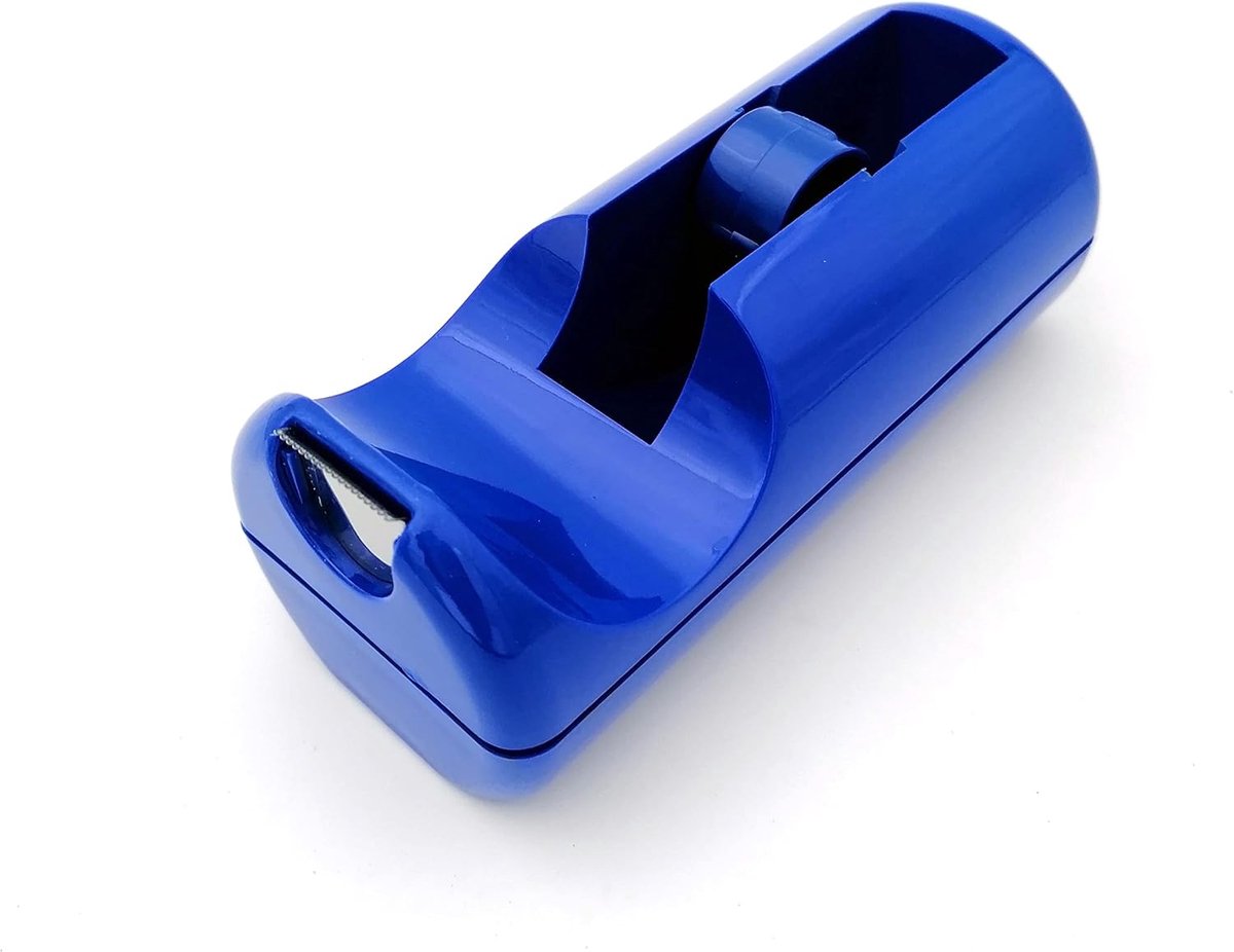 Alevar Plakbandhouder tafeldispenser blauw voor 33m plakband - ShopVlot