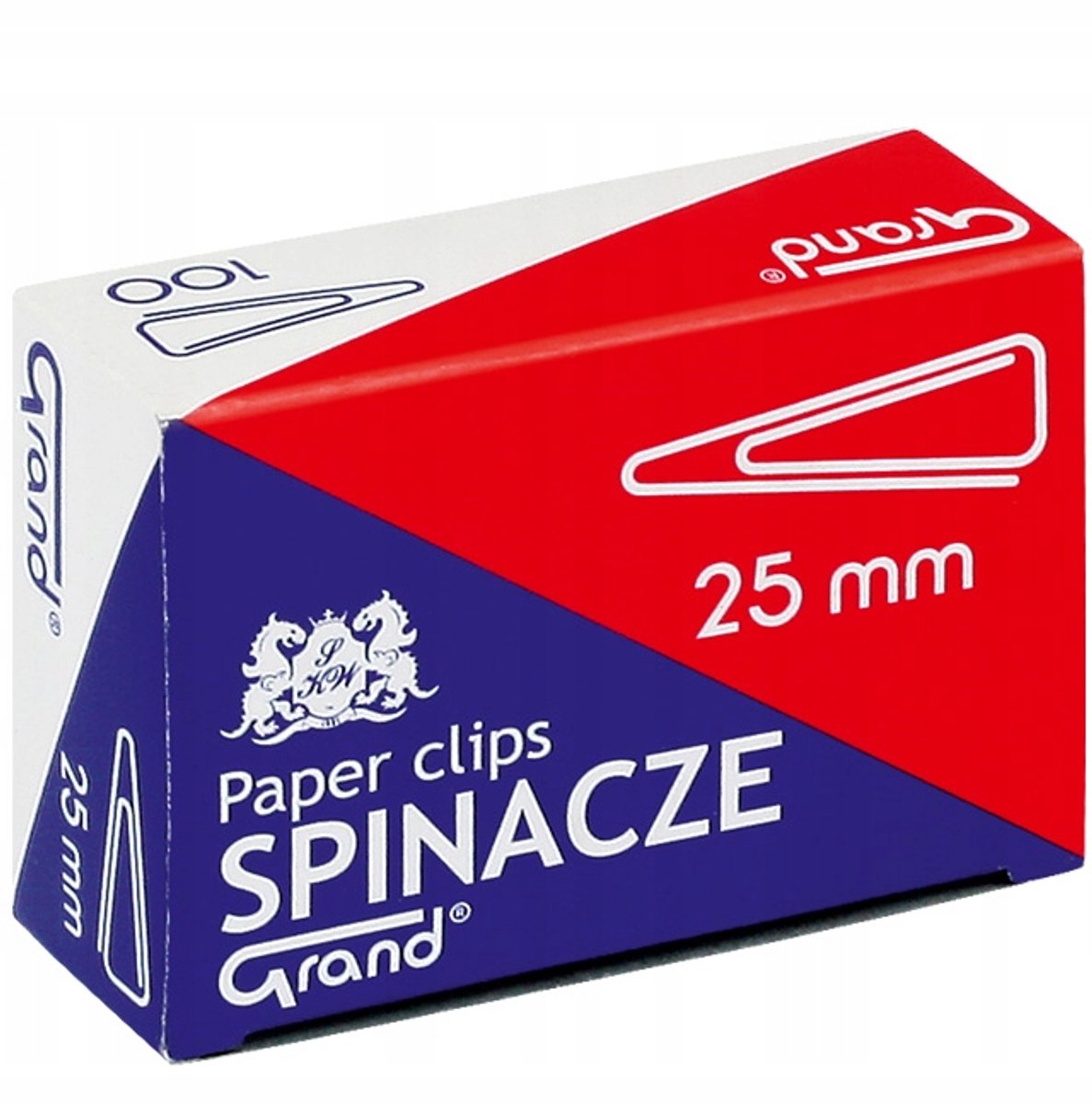 Zilverkleurige Driehoekige Klemmen 25 mm - 100 Stuks