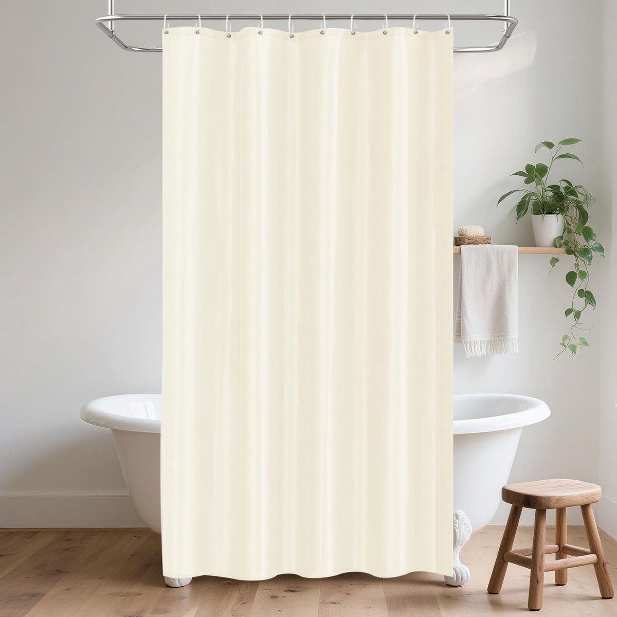 LUKDUNG 150x200 badgordijn polyester textiel, douchegordijn anti-schimmel voor badkamer, gordijn voor badkuip en - ShopVlot