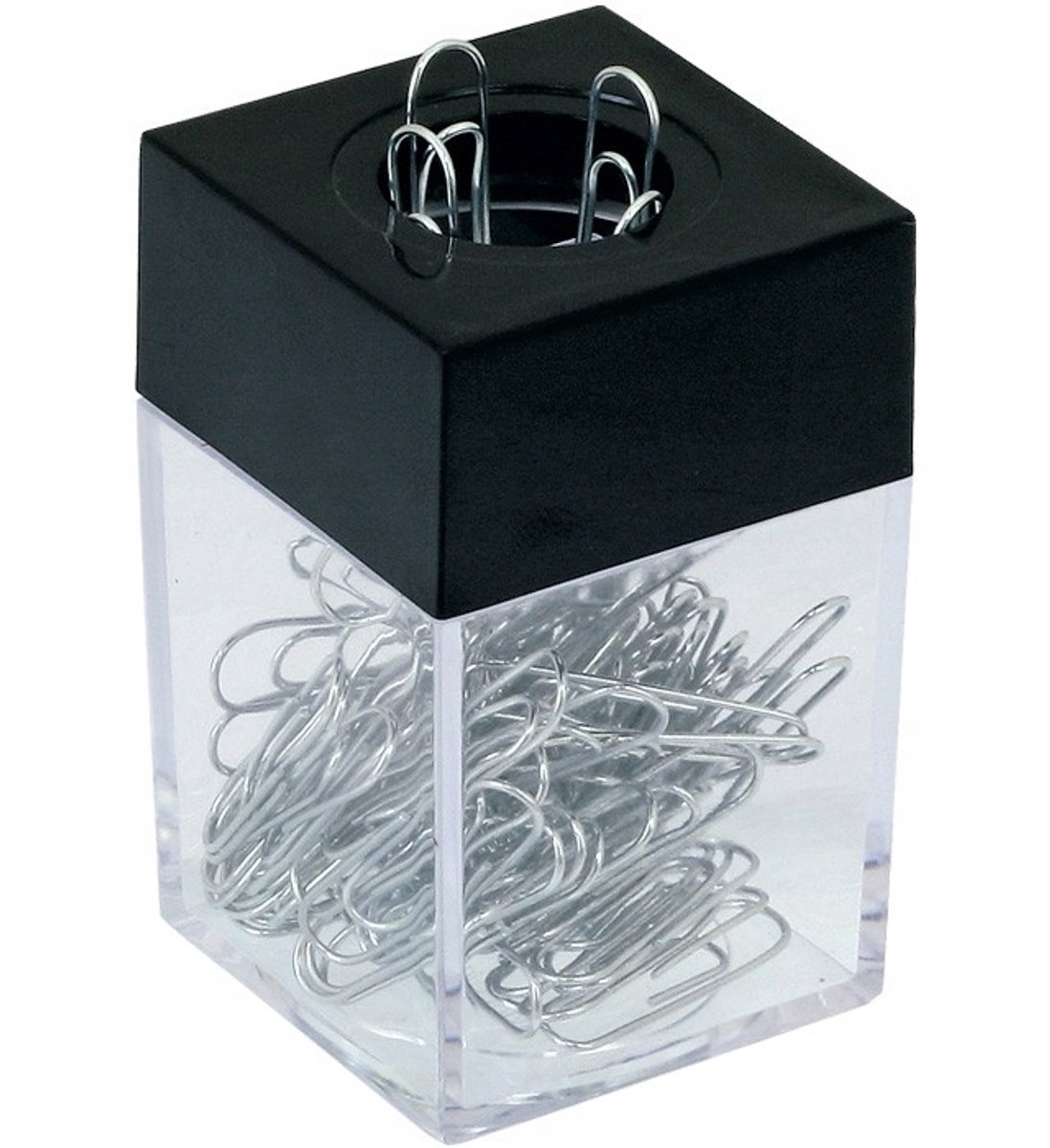Grand R-28 paperclips, 80 pcs in magnetic holder