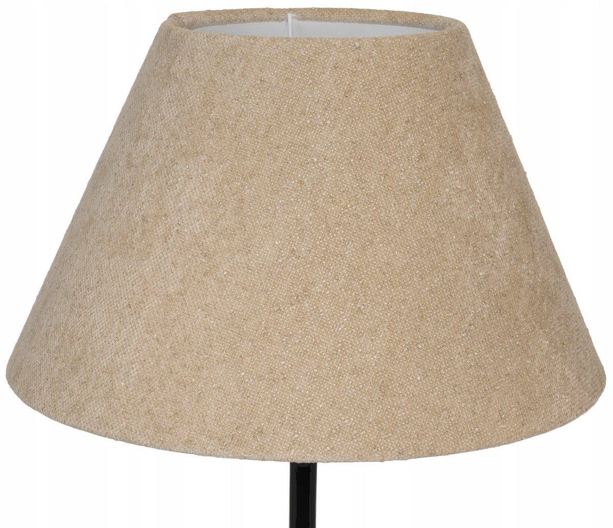 Boucle Lampenkap Kegel E27 Beige 13x25cm - Stijlvolle Verlichting